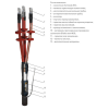 Nzeta zeta21320 Муфта 3 КНТп-10 (25-50) без наконечников ЗЭТАРУС