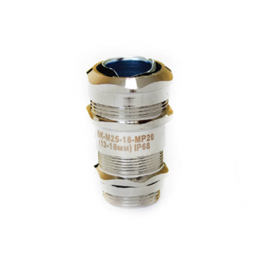 Фотография товара 'Nzeta zeta30015 Кабельный ввод ВК-М25-18-МР20 IP66/IP67/IP68'