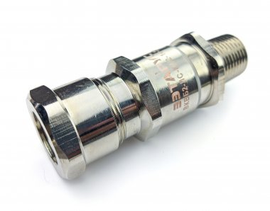 Фотография товара 'Nzeta zeta33148 Ех-кабельный ввод ВКВБ3-НС-К1 1/4-33-38 1Ex db e II Gb X'