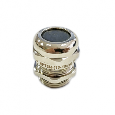 Фотография товара 'Nzeta zeta30183 Кабельный ввод латунный NPT3/4 УТ1,5'