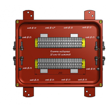 Фотография товара 'Nzeta zeta30356 Коробка соединительная КС-40 УХЛ1,5 IP65'