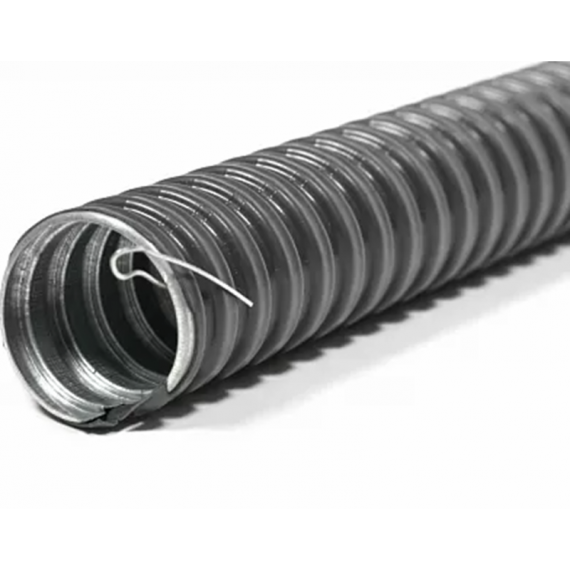 Фотография товара 'Гофроматика zeta44701 Металлорукав в ПВХ изоляции РЗ-ЦПнг-12'