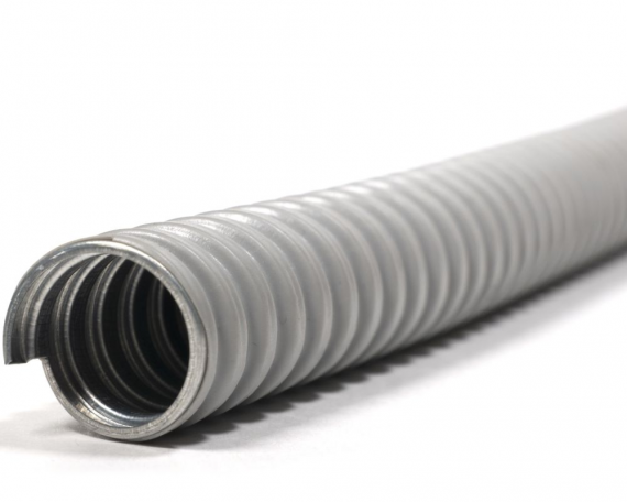 Фотография товара 'Гофроматика zeta41923 Металлорукав в ПВХ изоляции МРПИ НГ 18'