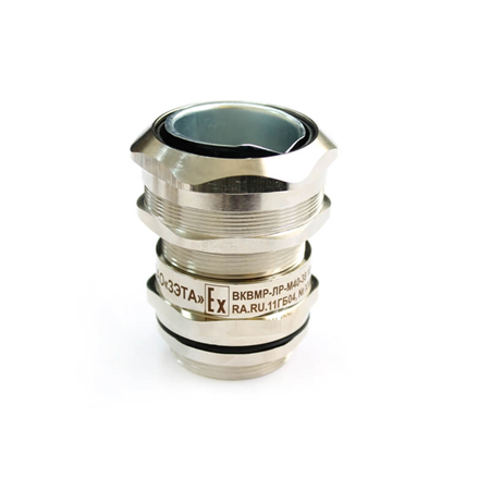 Фотография товара 'Nzeta zeta30444 Ех-кабельный ввод ВКВМР-НР-М25-20-МР25 1Ex db e II Gb X'