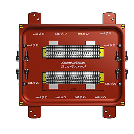 Фотография товара 'Nzeta zeta30356 Коробка соединительная КС-40 УХЛ1,5 IP65'