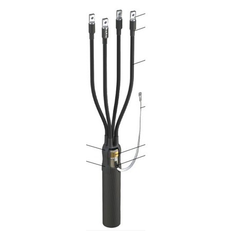 Фотография товара 'Nzeta zeta23382 Муфта 5 ПКТпб-1 (4-10) нг-Ls без наконечников'