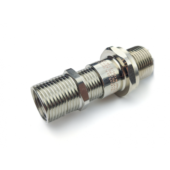 Фотография товара 'Nzeta zeta31456 Ех-кабельный ввод ВКВ2ТН-НС-G2-G2-51 1Ex db e II Gb X'